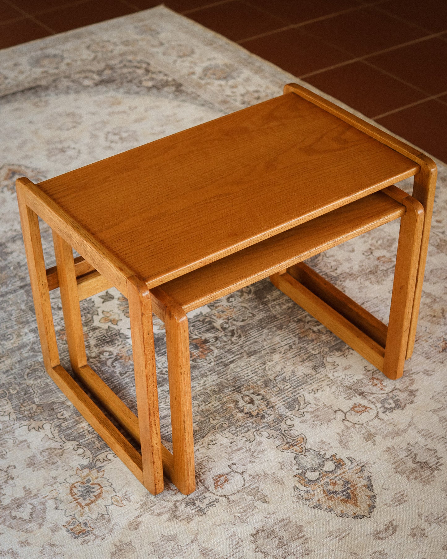 Set of Mid-Century Danish Nesting Tables