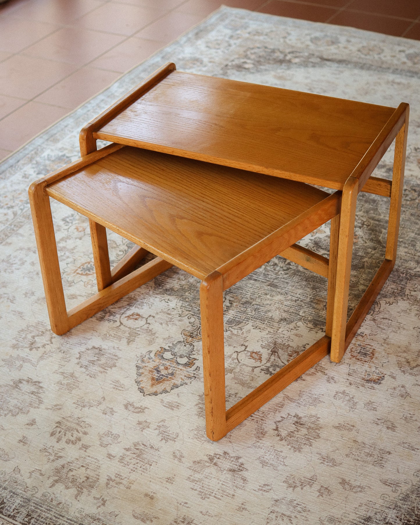 Set of Mid-Century Danish Nesting Tables