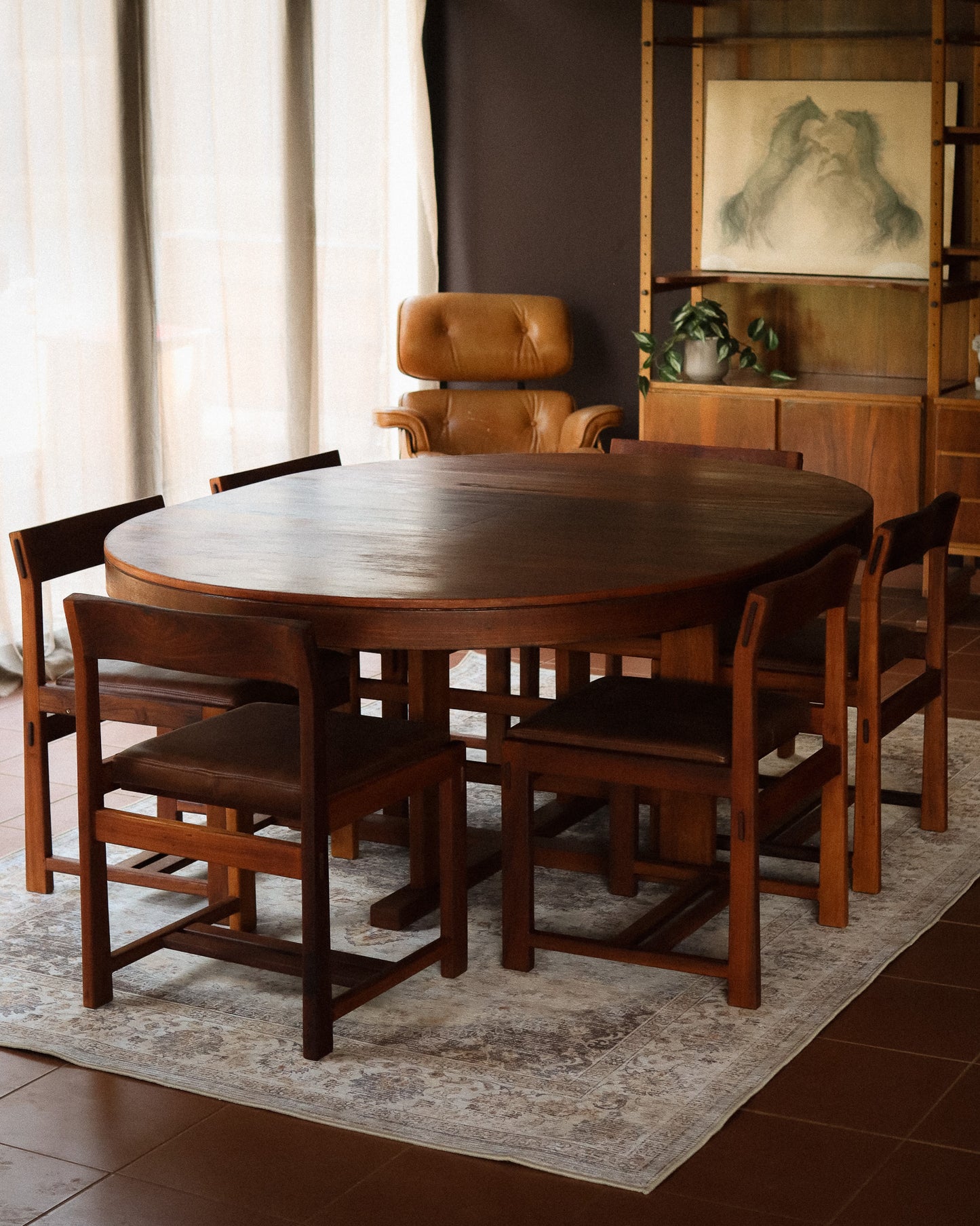 1960s Torrente Extendable Dining Table