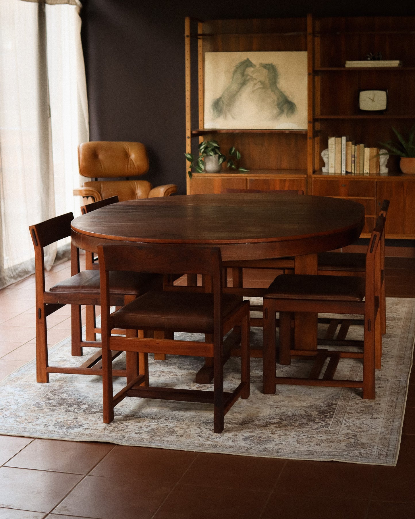 1960s Torrente Extendable Dining Table