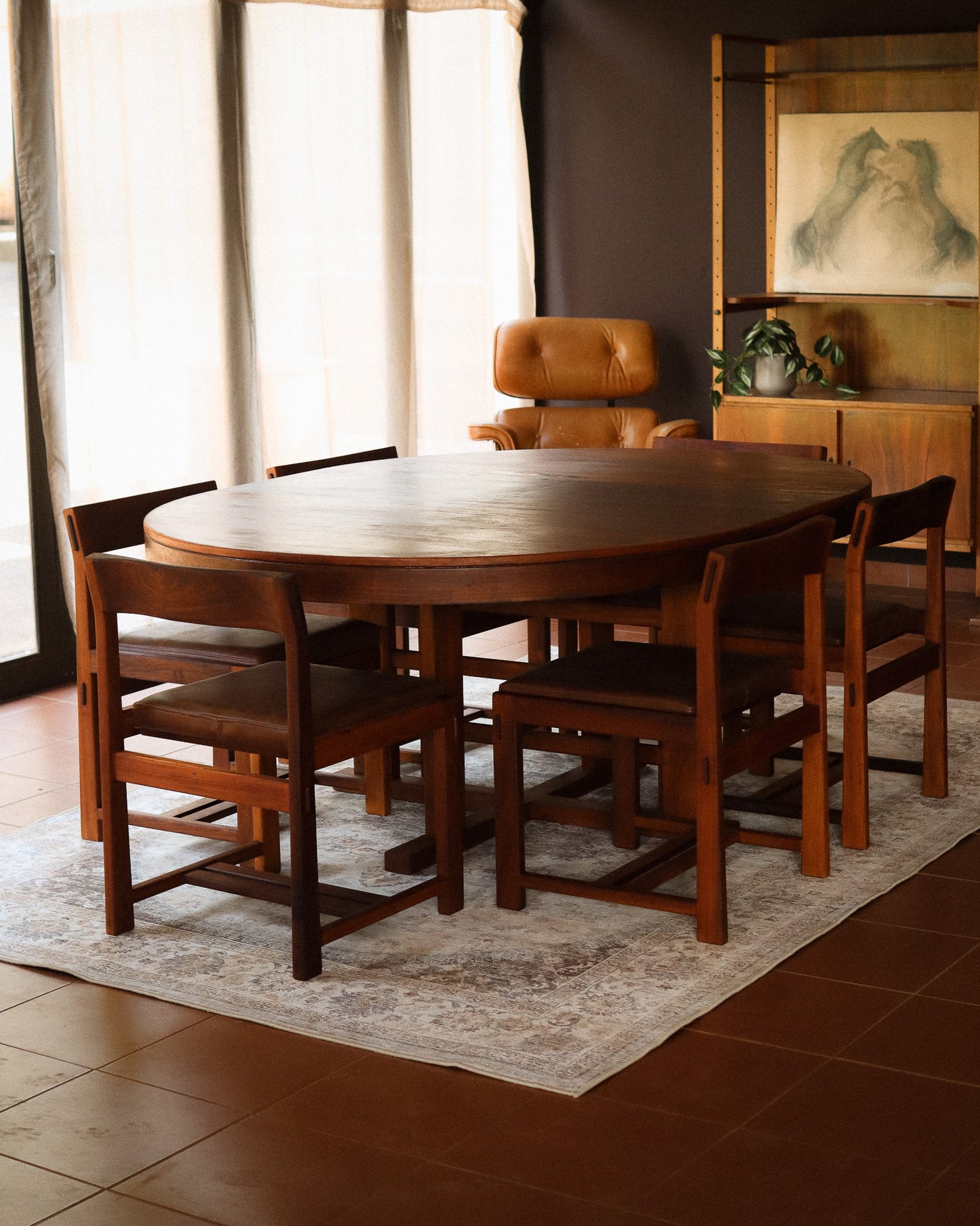 1960s Torrente Extendable Dining Table