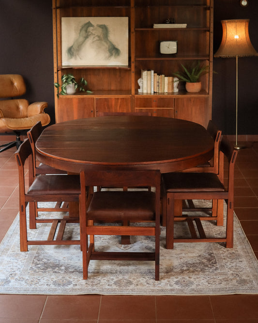 1960s Torrente Extendable Dining Table
