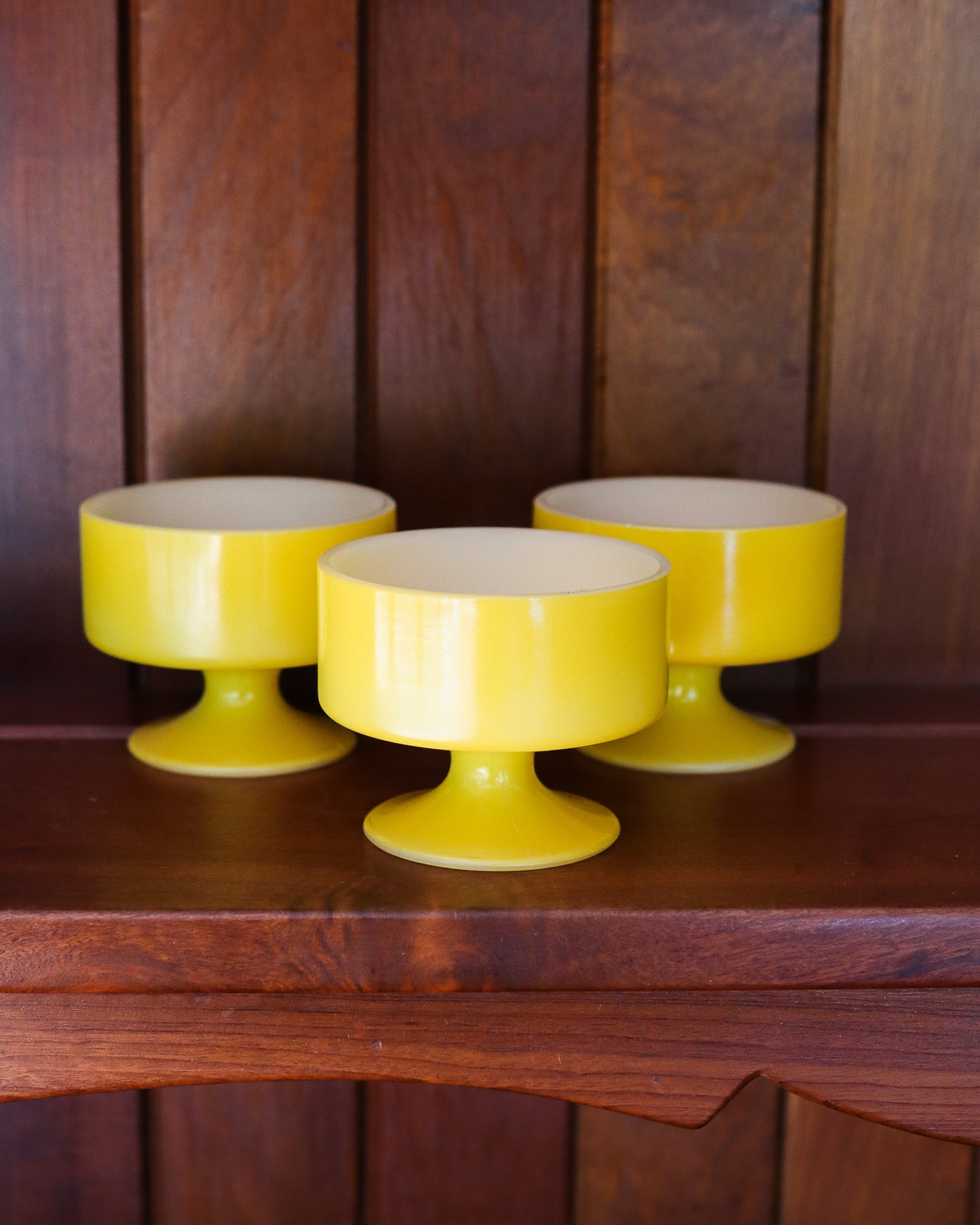 Mid-Century Federal Glass Dessert Cups
