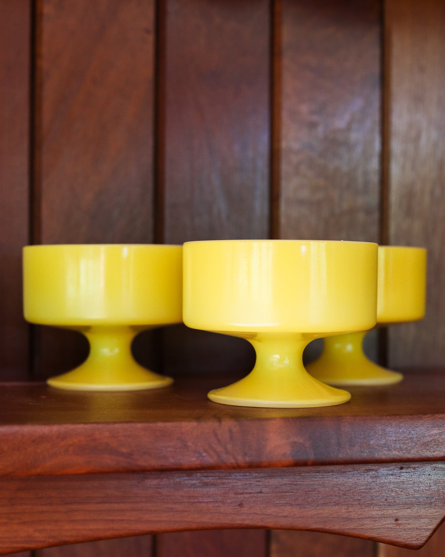 Mid-Century Federal Glass Dessert Cups