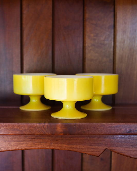 Mid-Century Federal Glass Dessert Cups