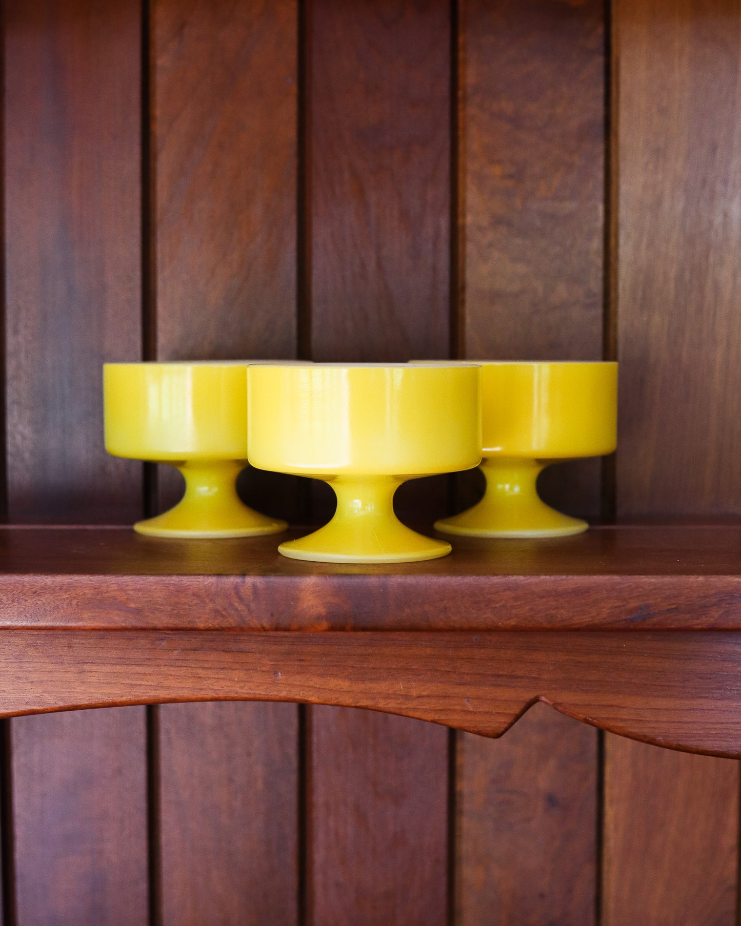 Mid-Century Federal Glass Dessert Cups