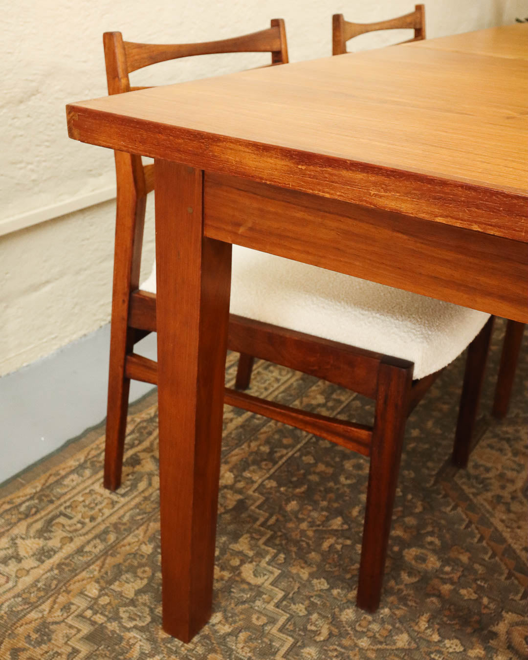 Frystark Teak Extendable Dining Table