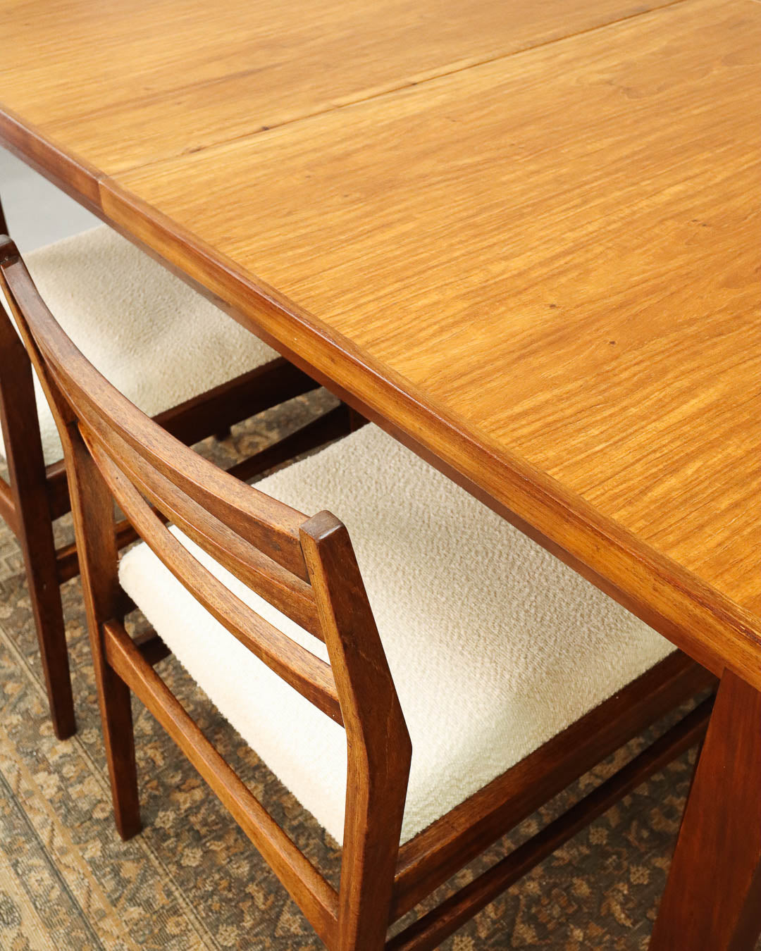 Frystark Teak Extendable Dining Table