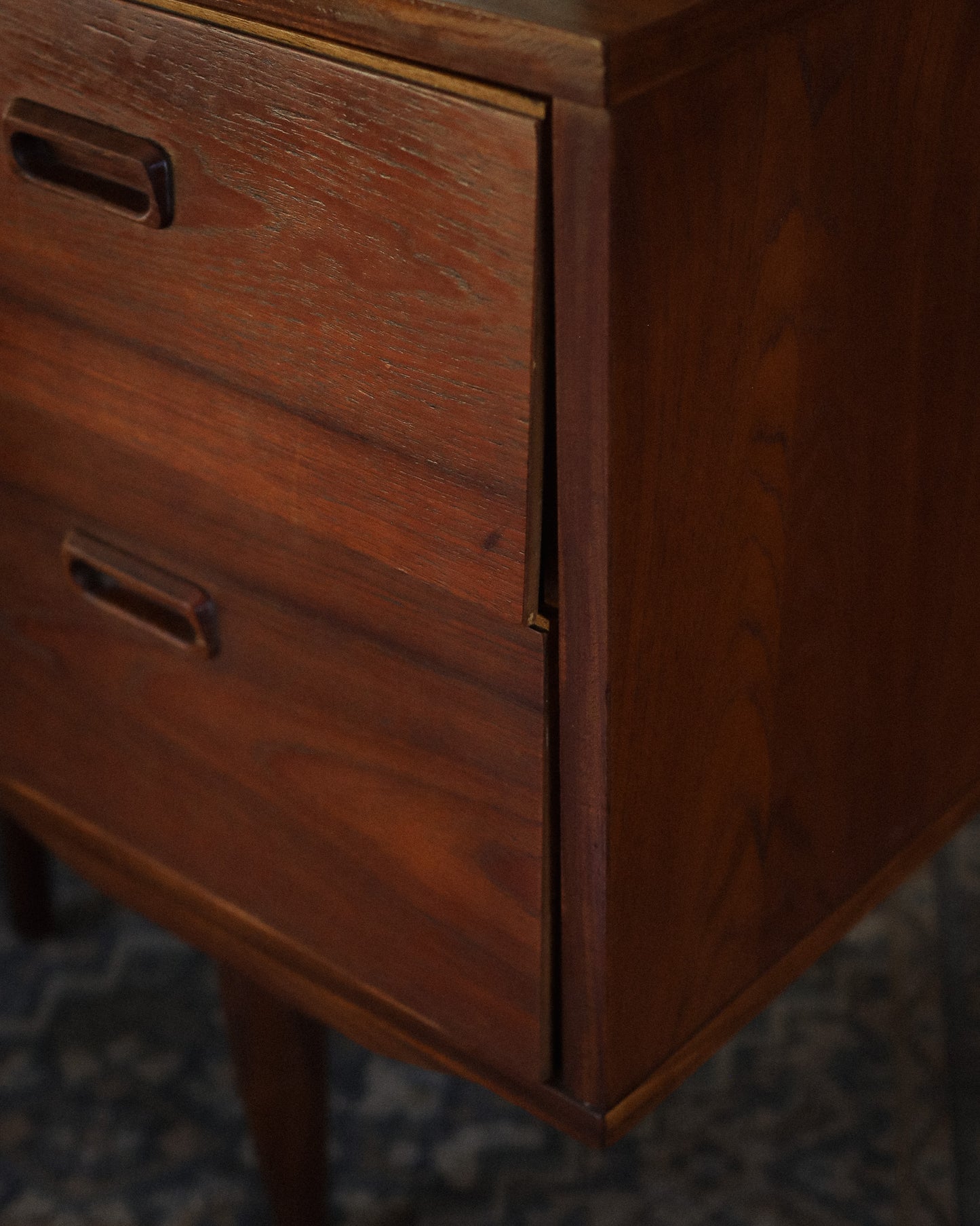 Mid-Century Frystark Dresser and Stool