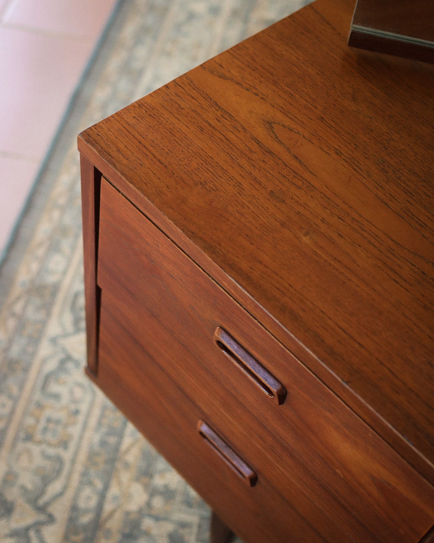 Mid-Century Frystark Dresser and Stool