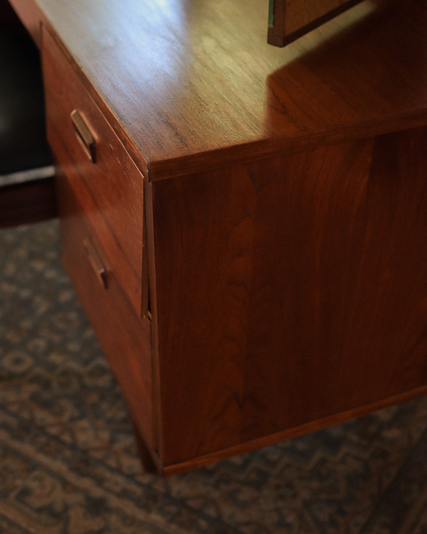 Mid-Century Frystark Dresser and Stool