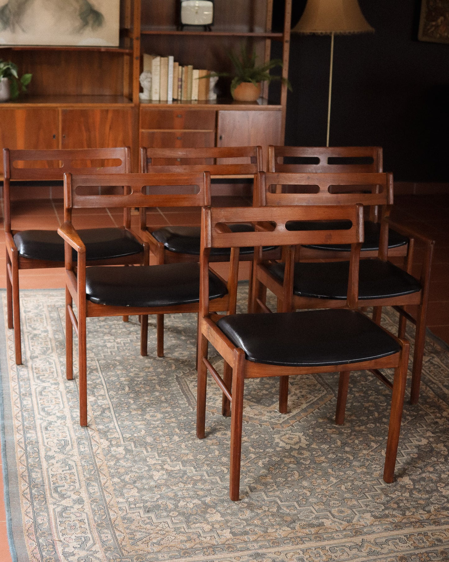 Mid-Century Greaves & Thomas Dining Chairs with Maker's Mark
