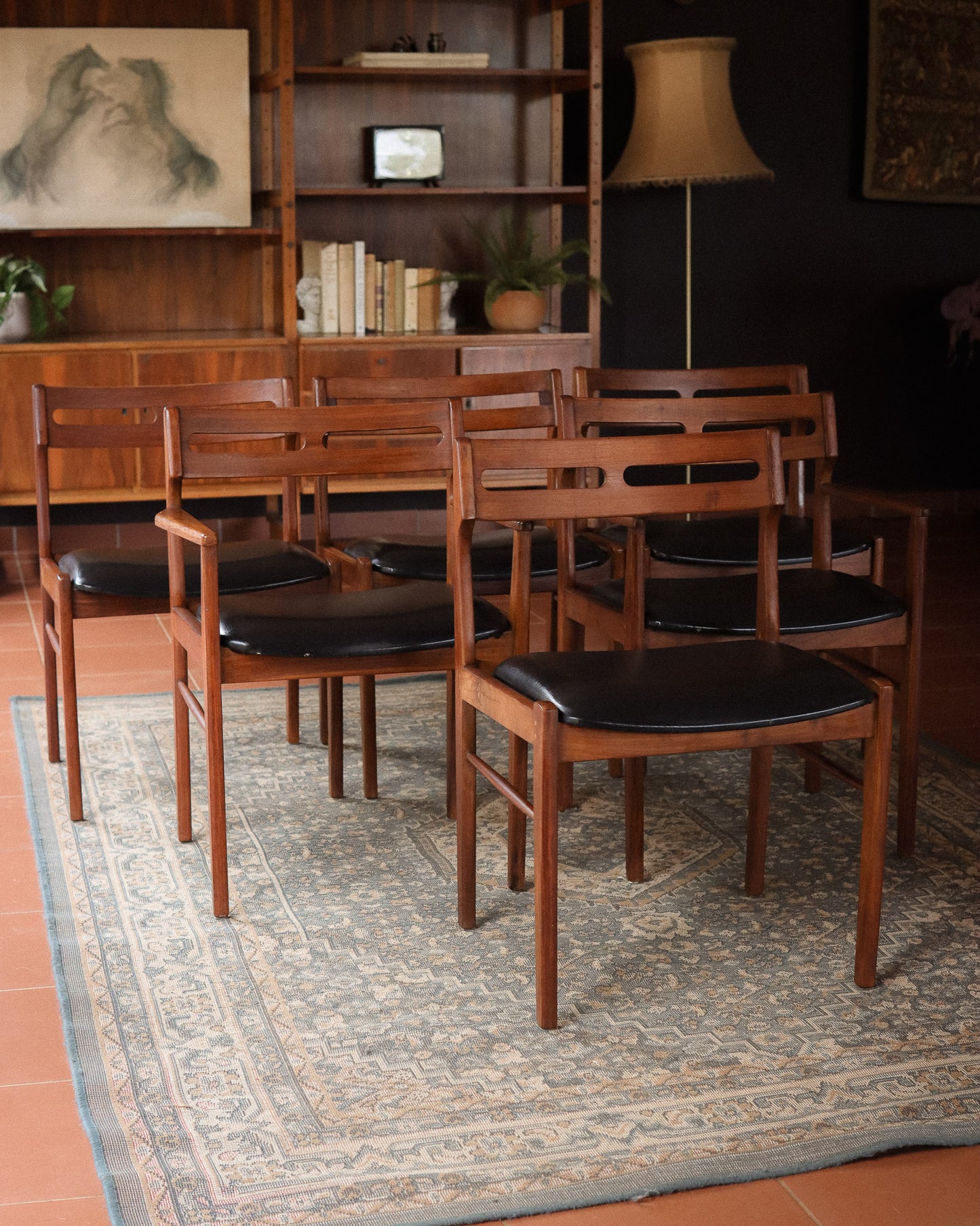 Mid-Century Greaves & Thomas Dining Chairs with Maker's Mark