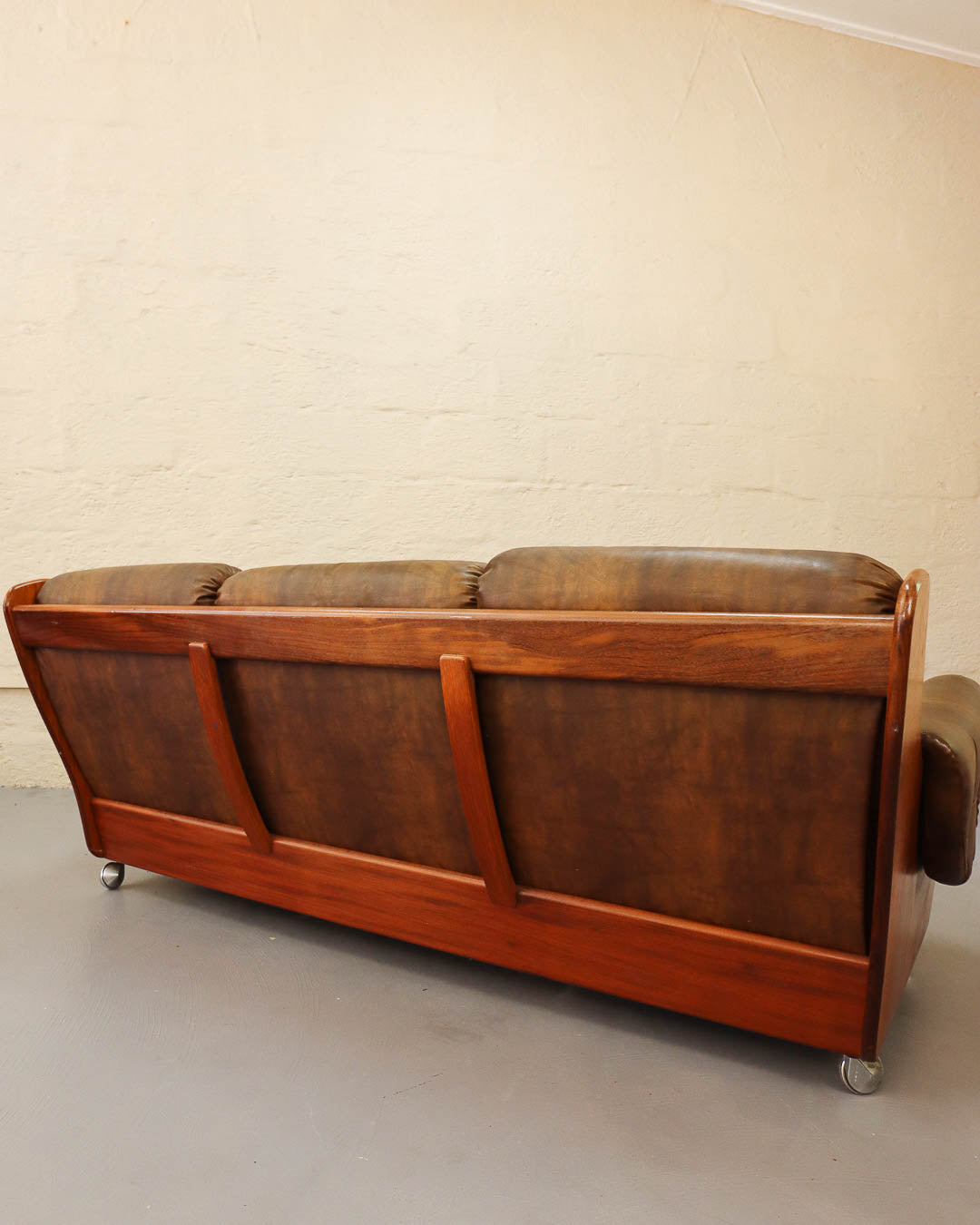 Rare G-Plan Saddleback Three-Seater Couch