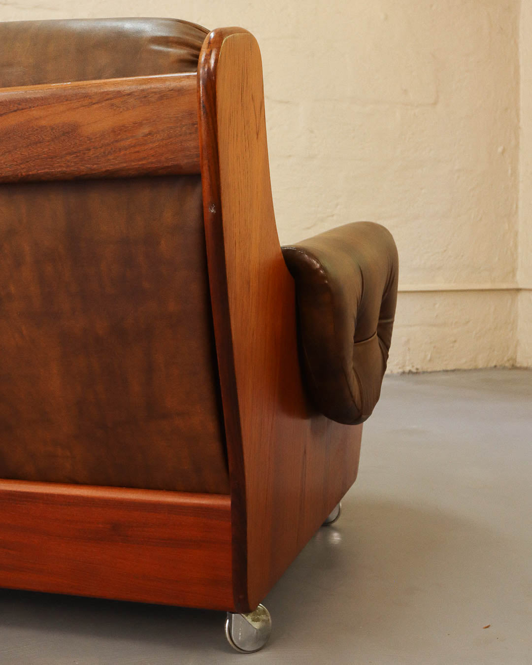 Rare G-Plan Saddleback Three-Seater Couch