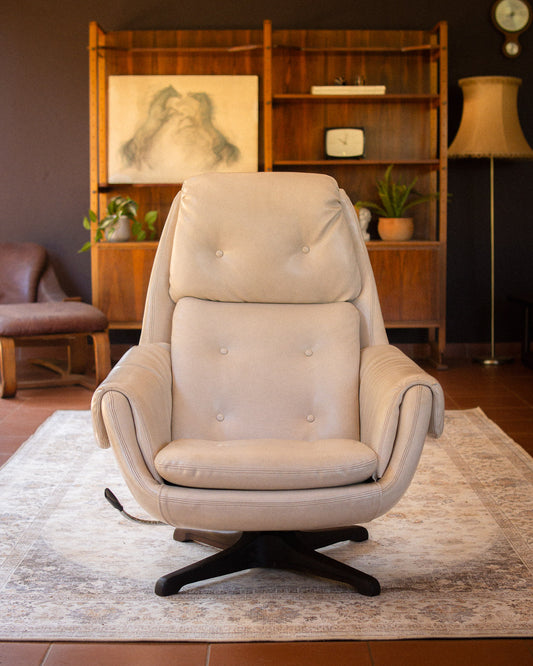 Retro Swivel Armchair by Grafton Everest