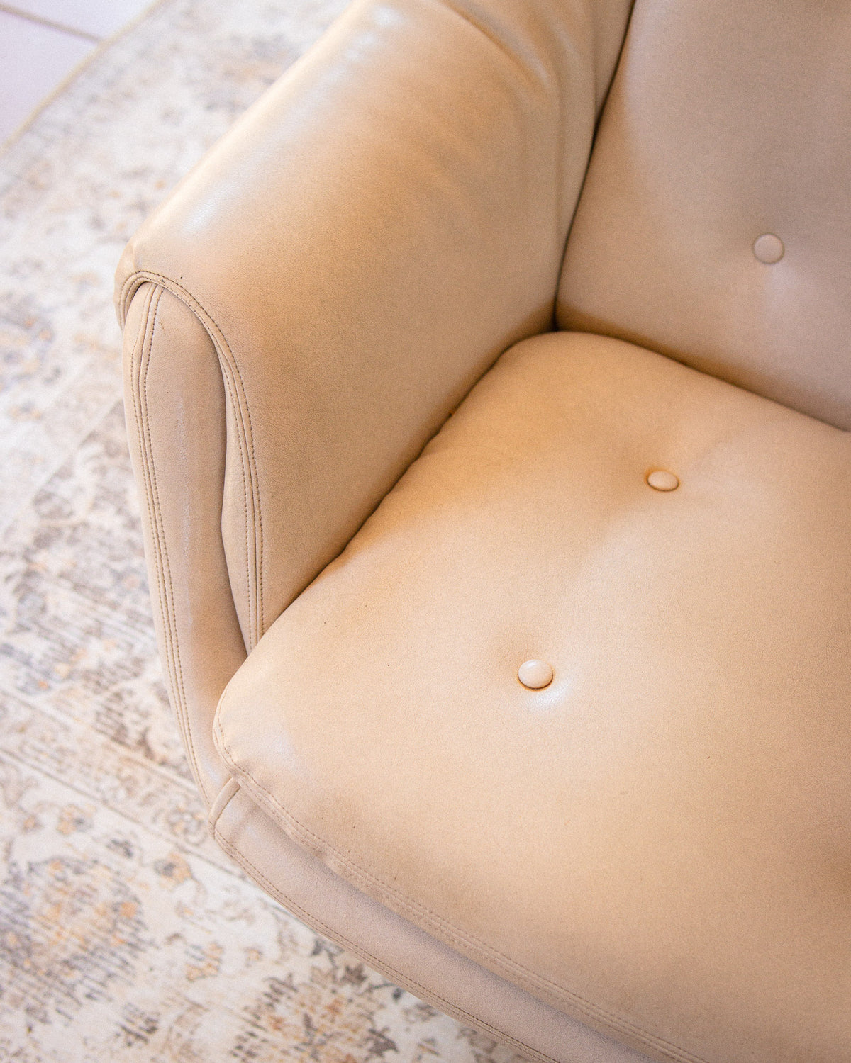 Retro Swivel Armchair by Grafton Everest