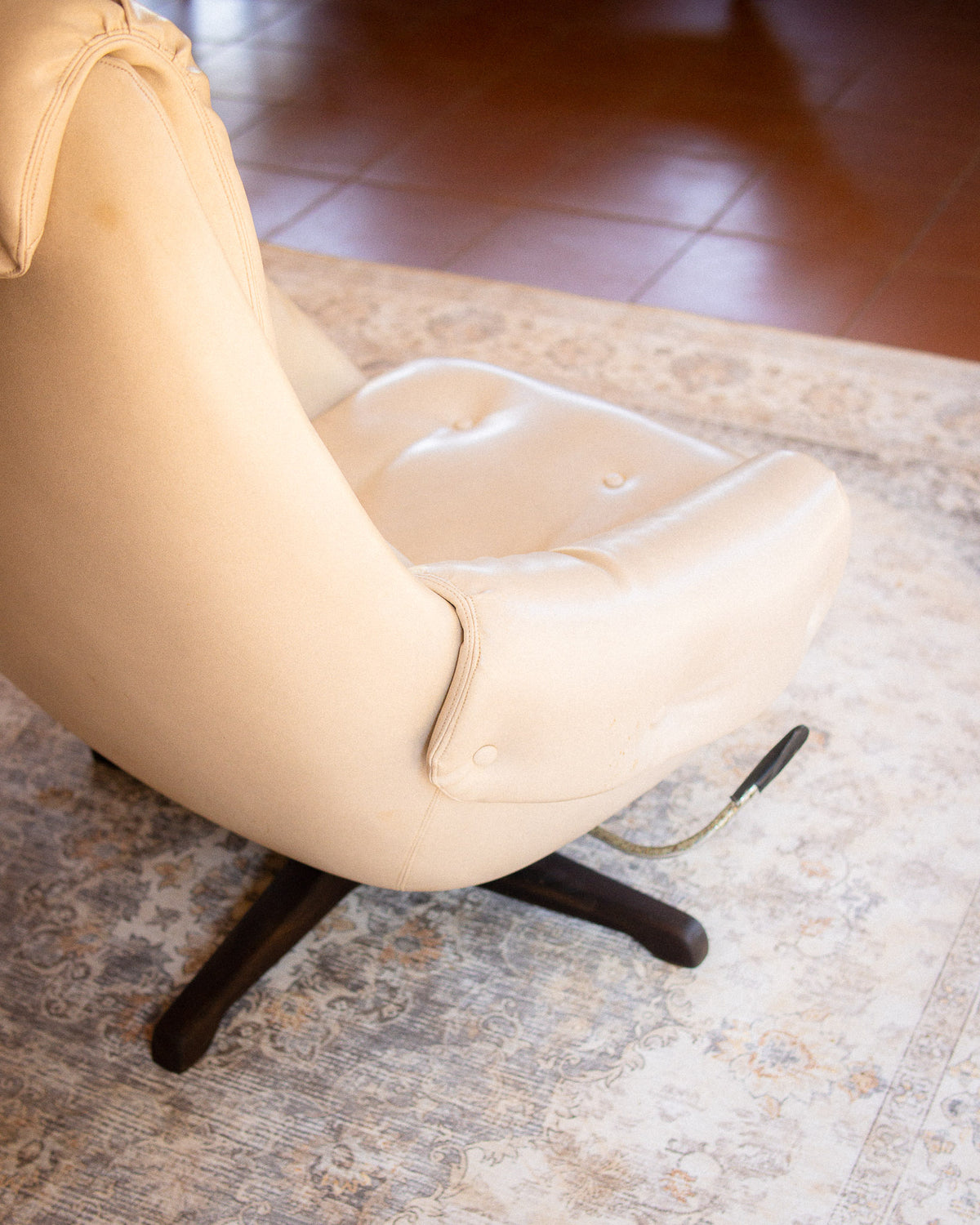 Retro Swivel Armchair by Grafton Everest