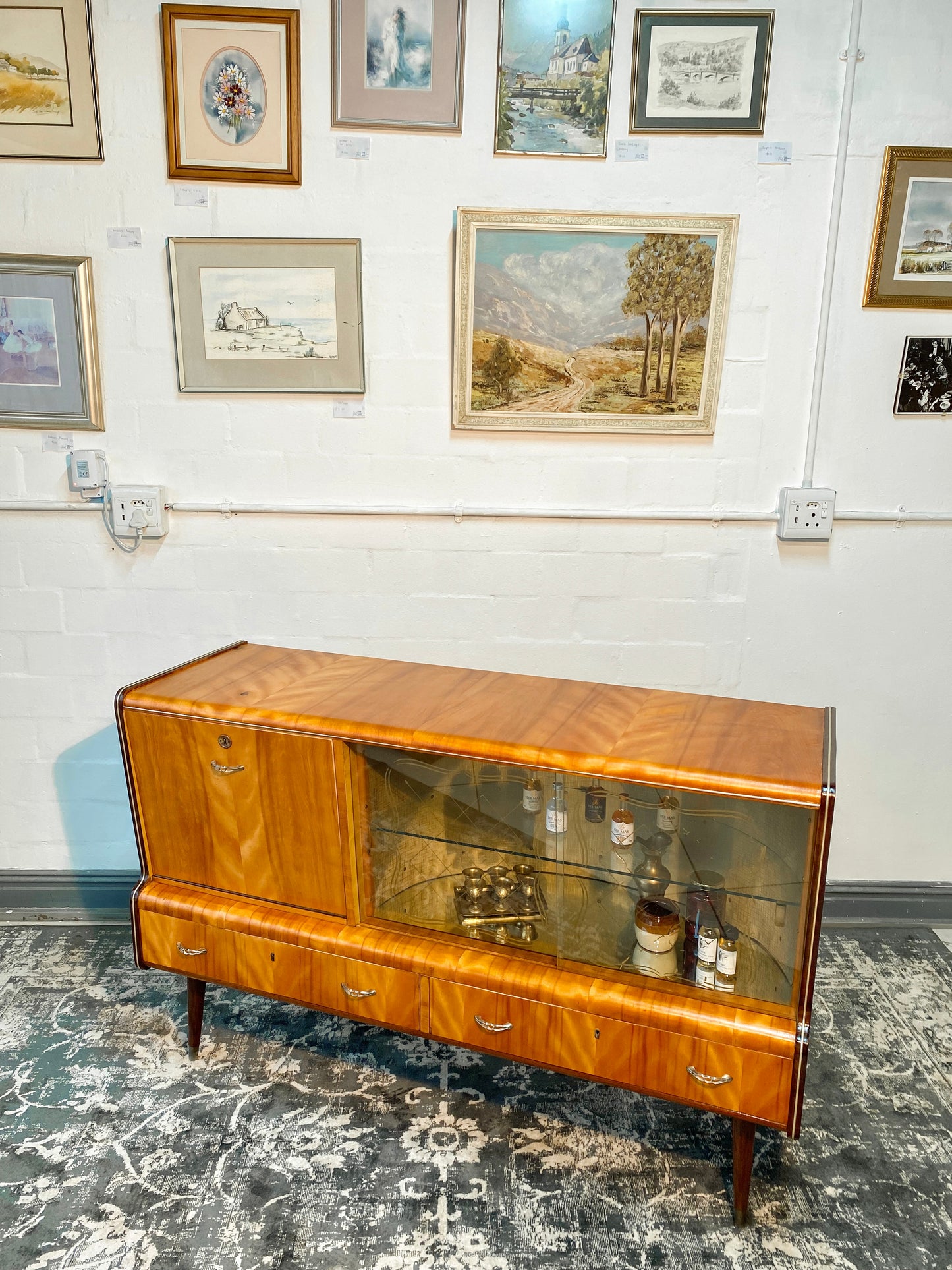 Mid-Century Drinks Cabinet and Display