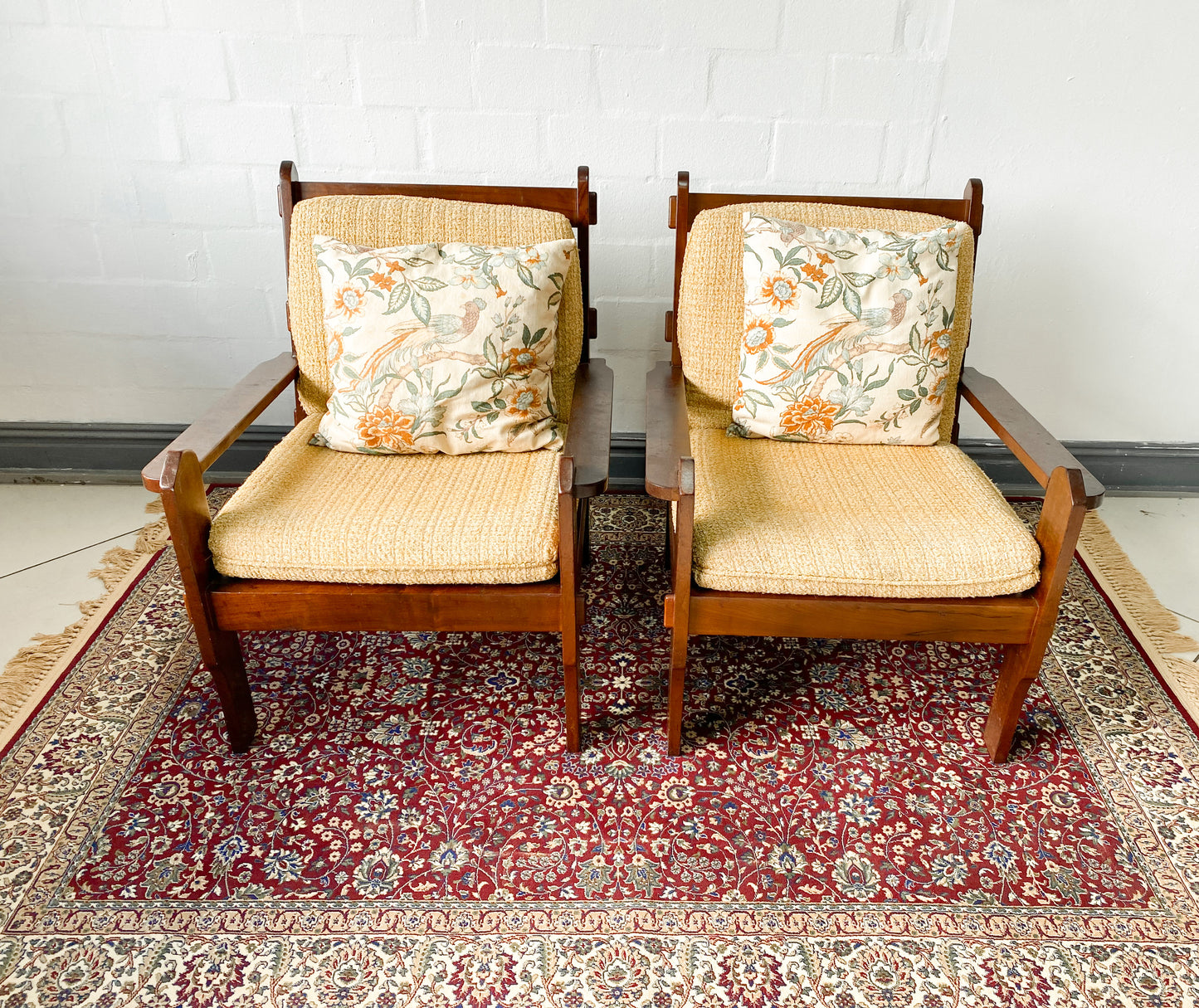 Imbuia Armchairs