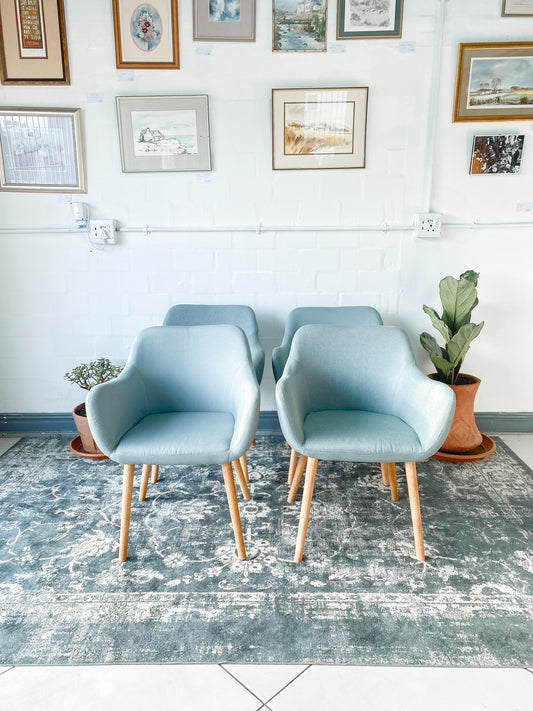 Set of 4 Retro Dining Chairs