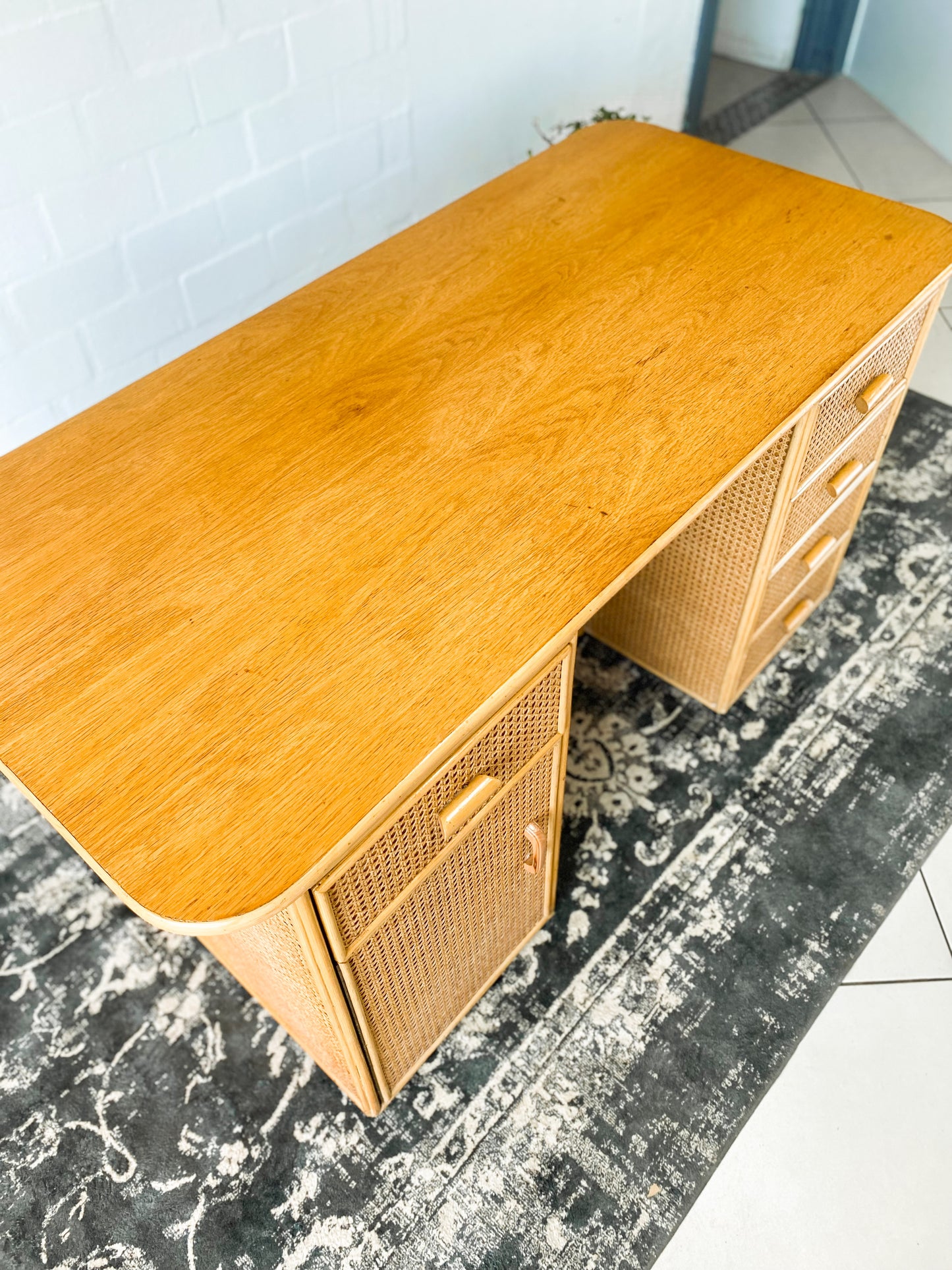 Cane Desk