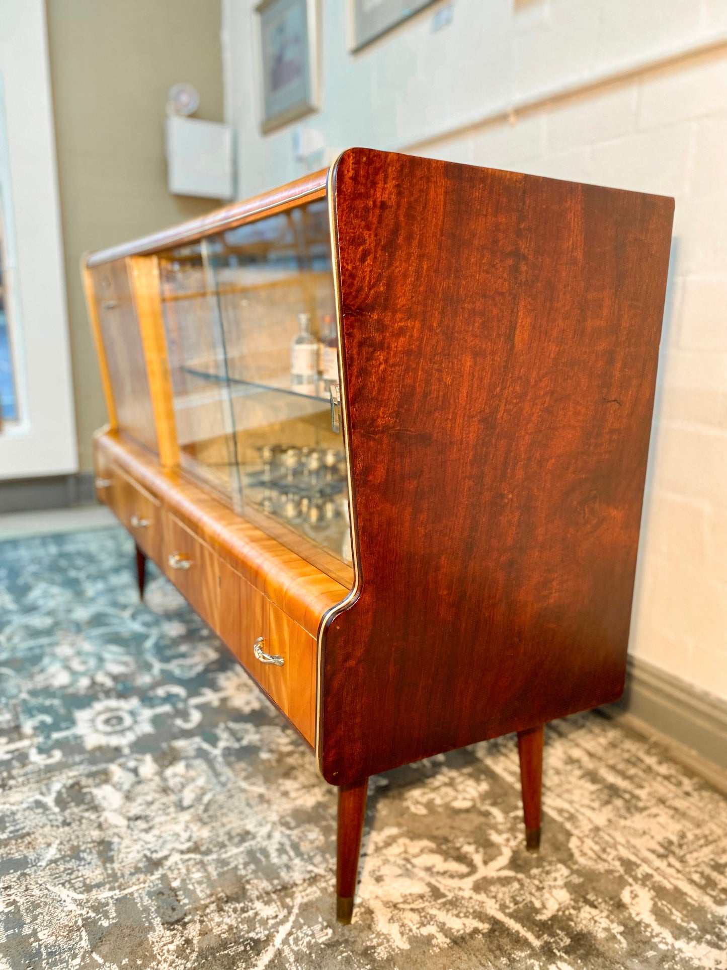 Mid-Century Drinks Cabinet and Display