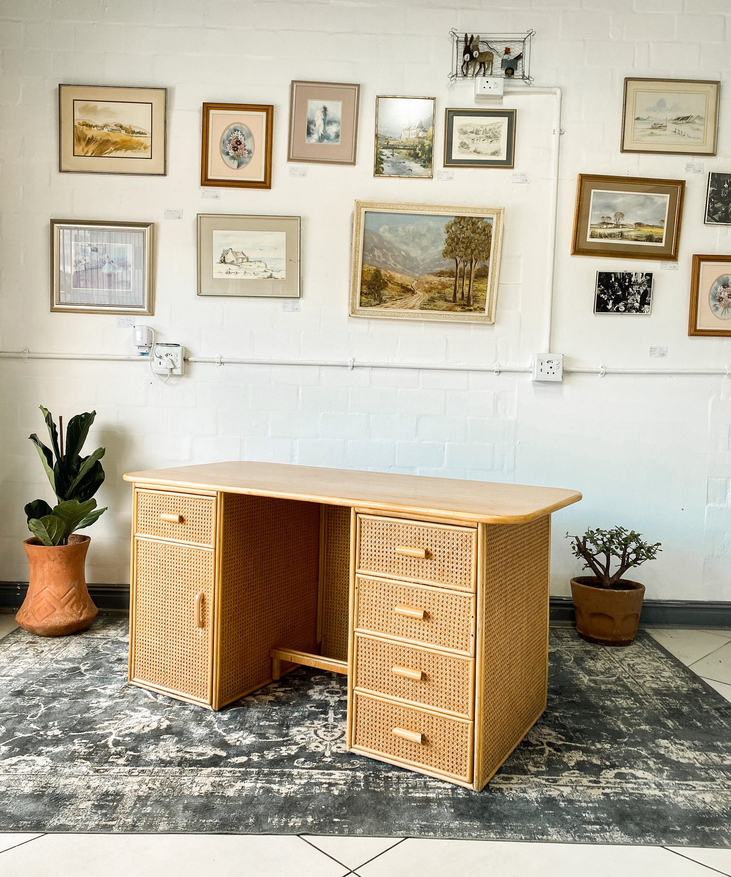 Cane Desk