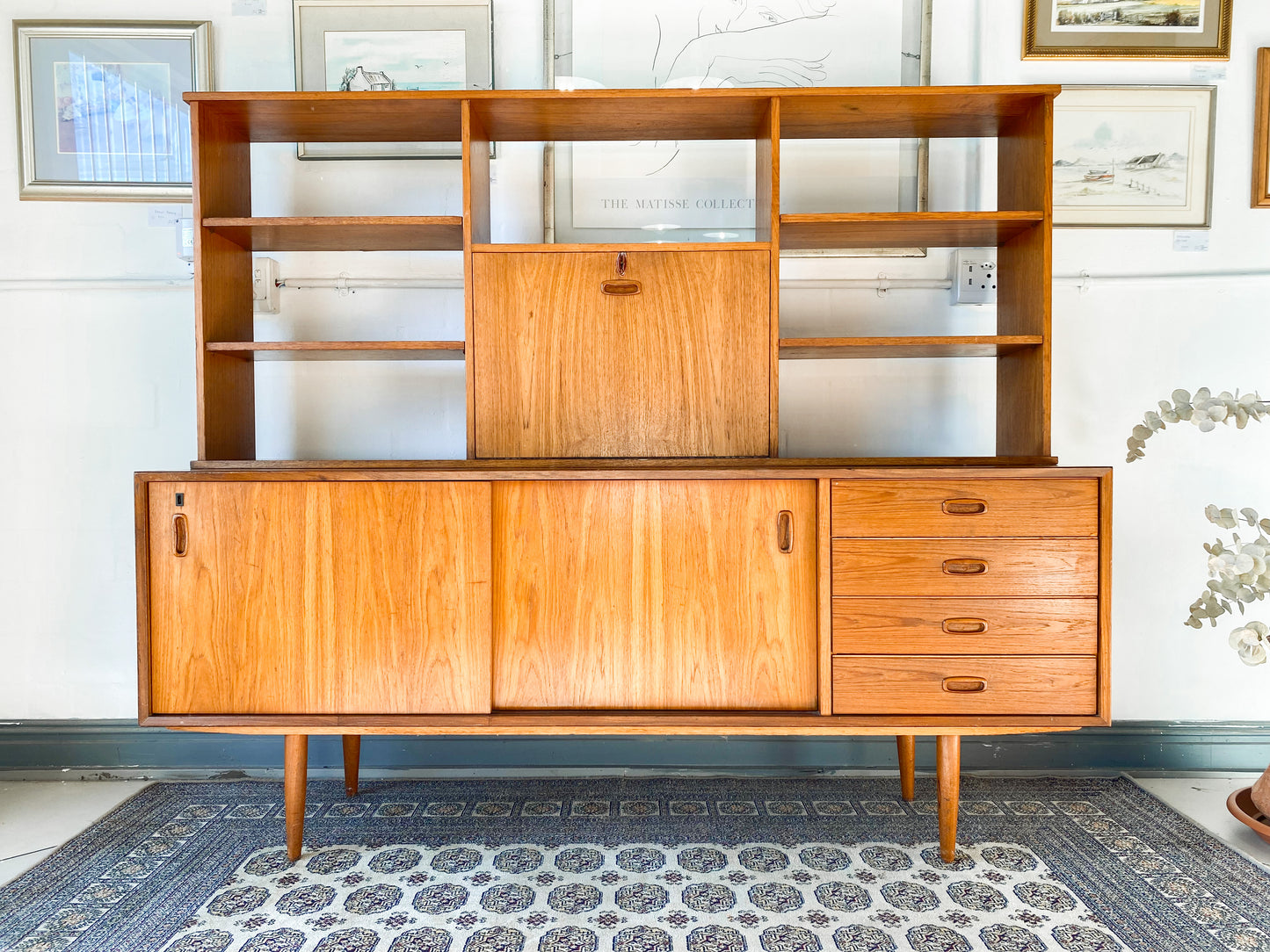 Mid-Century Modern Wall Unit