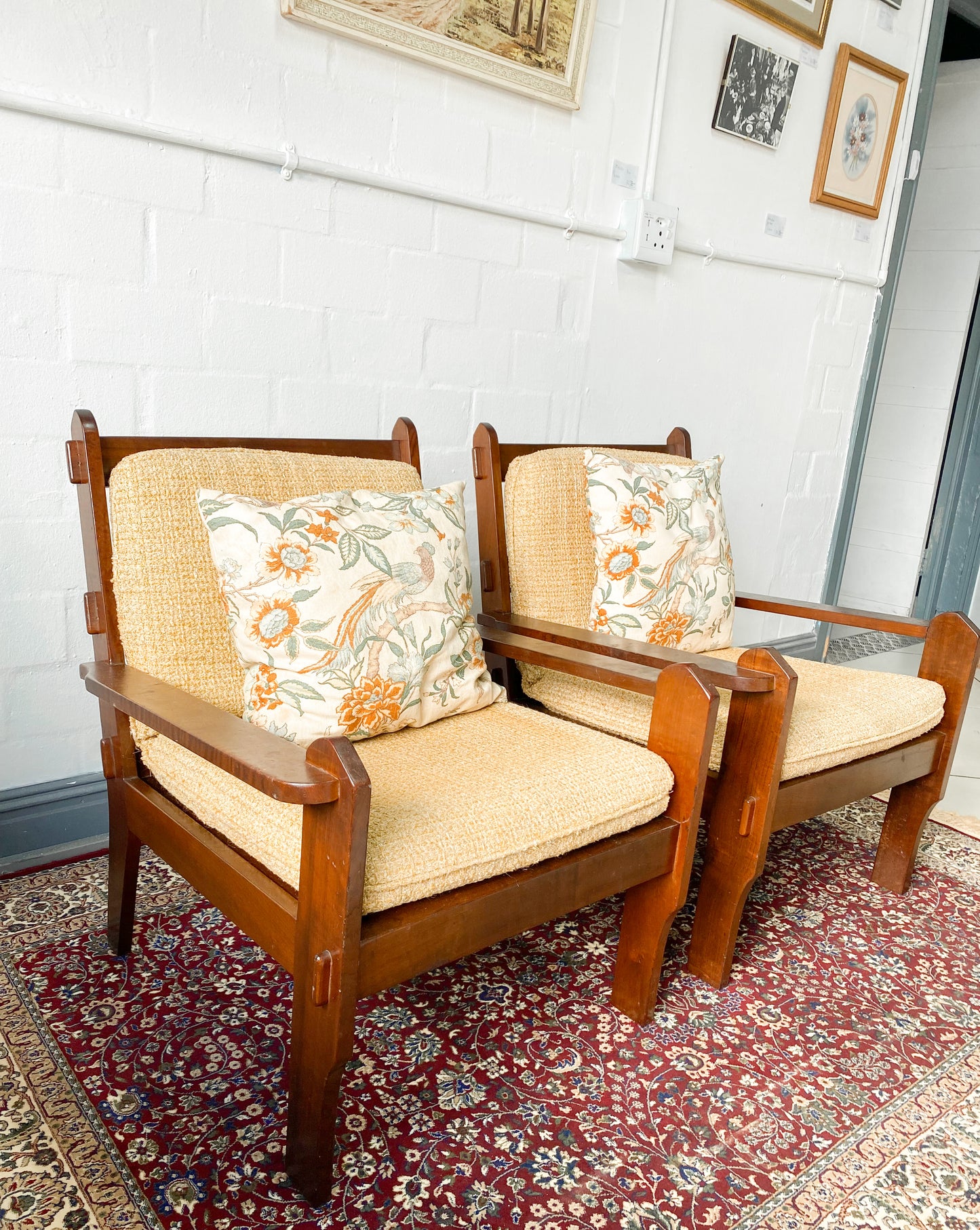 Imbuia Armchairs