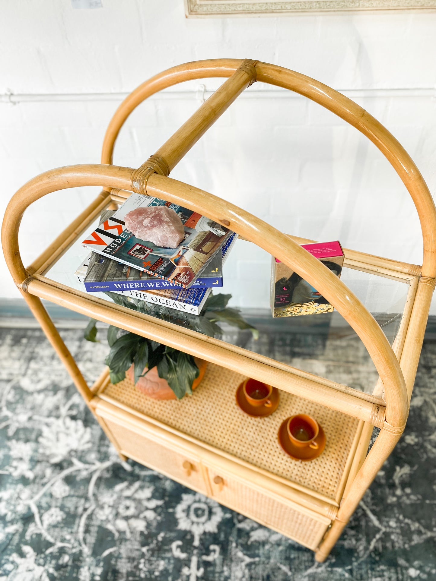 Cane Display Shelf