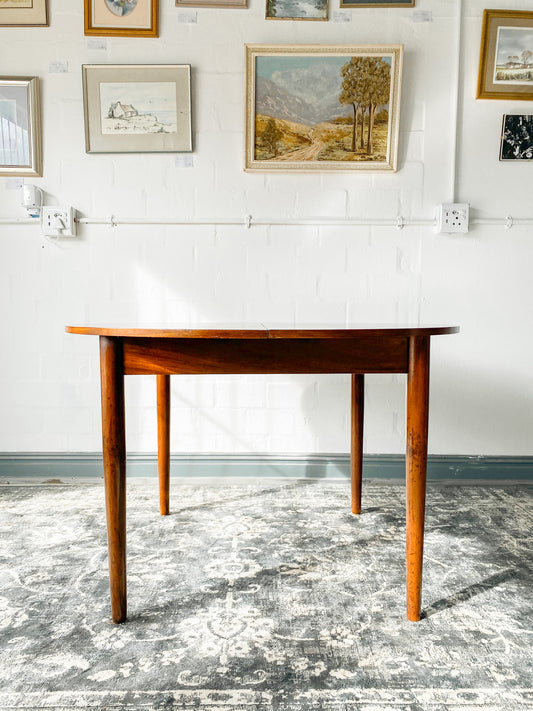 Mid Century Extendable Dining Table