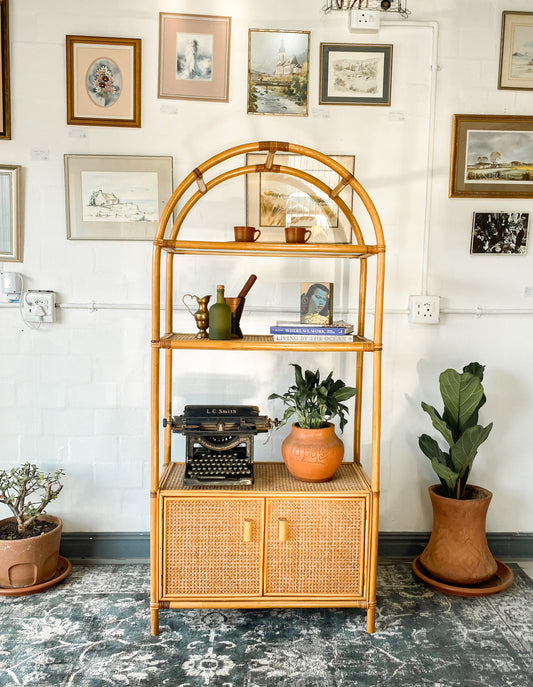 Cane Display Shelf