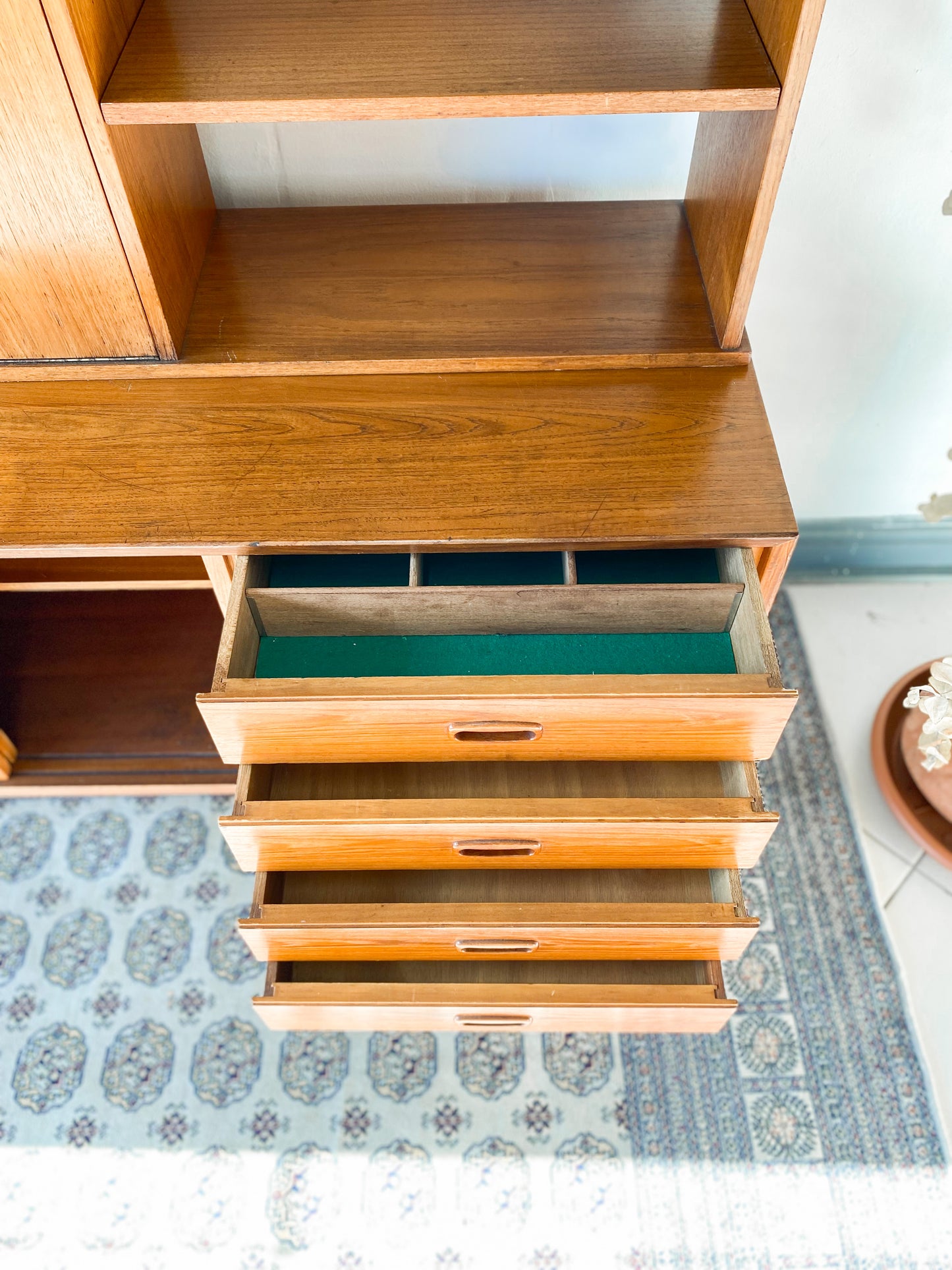 Mid-Century Modern Wall Unit