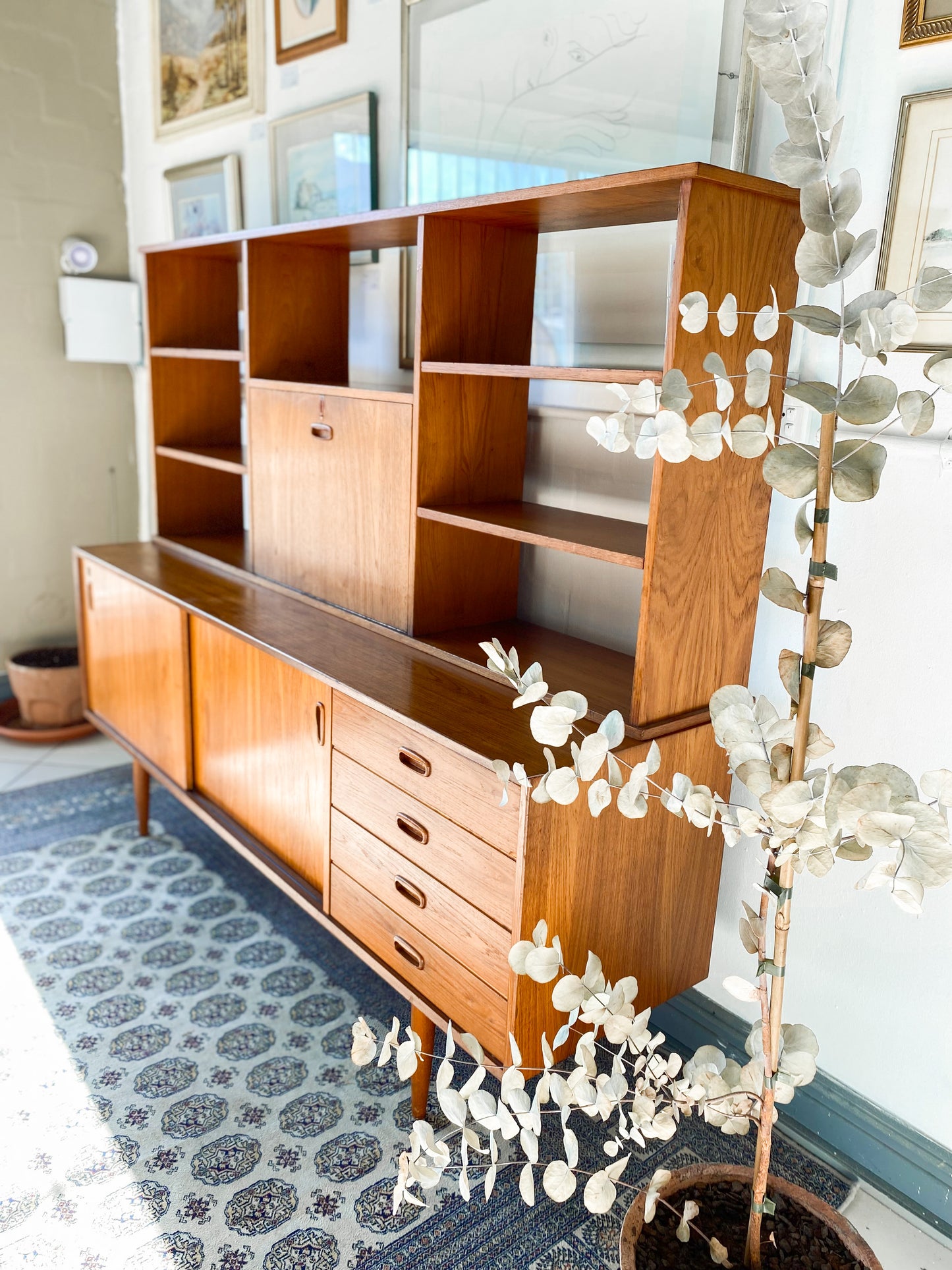 Mid-Century Modern Wall Unit