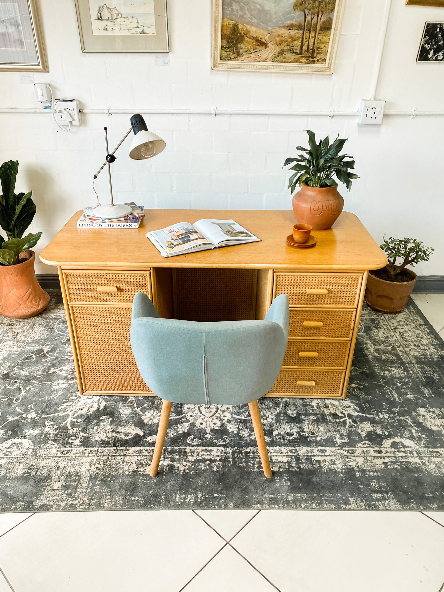 Cane Desk