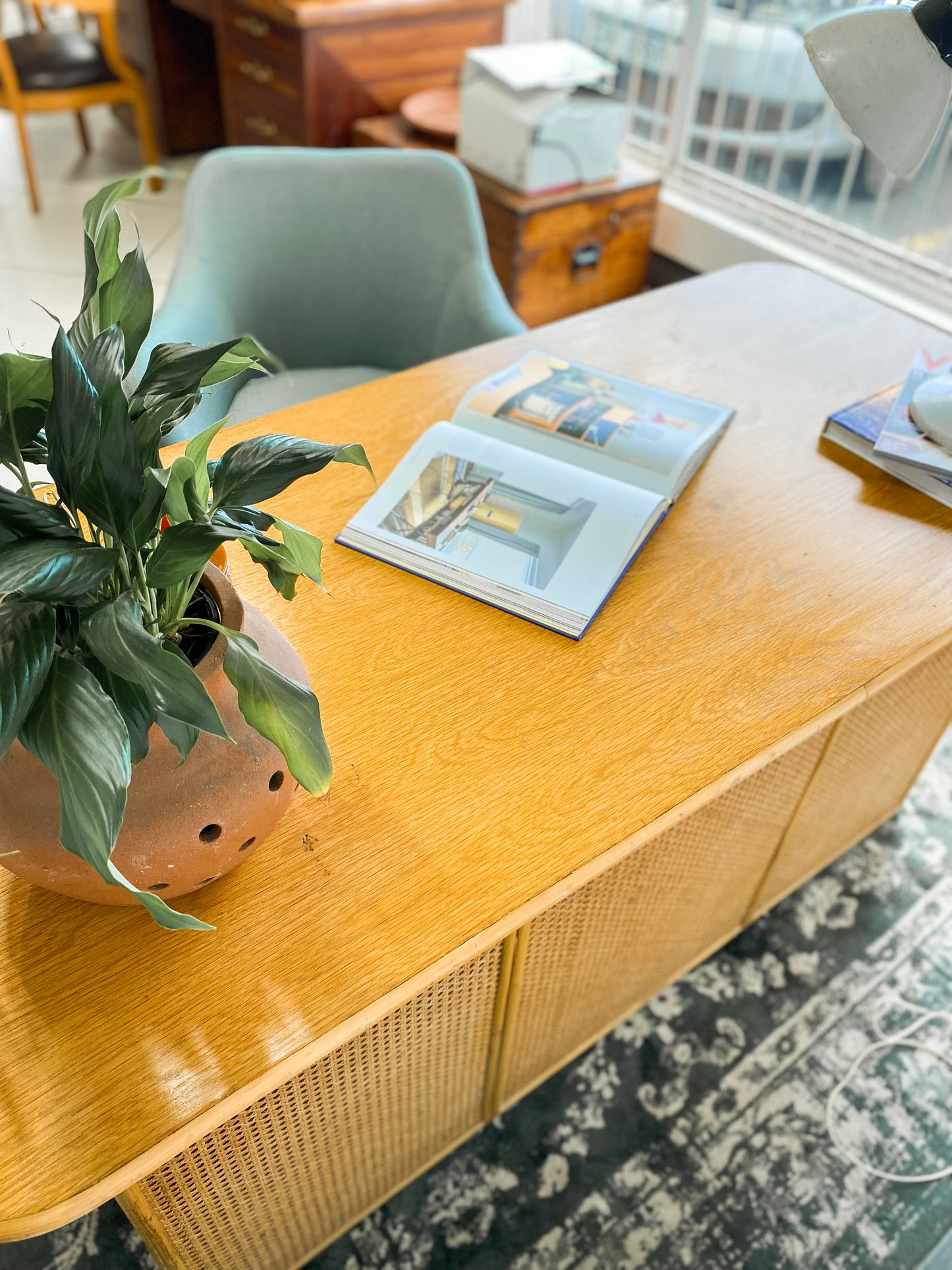 Cane Desk
