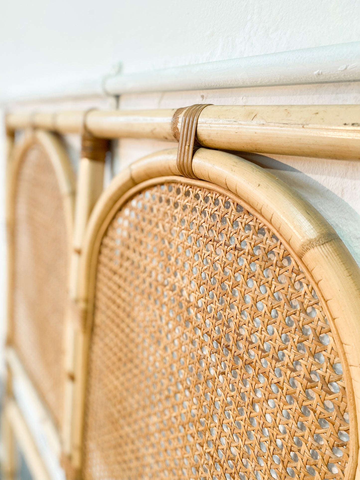 Single Cane Headboard
