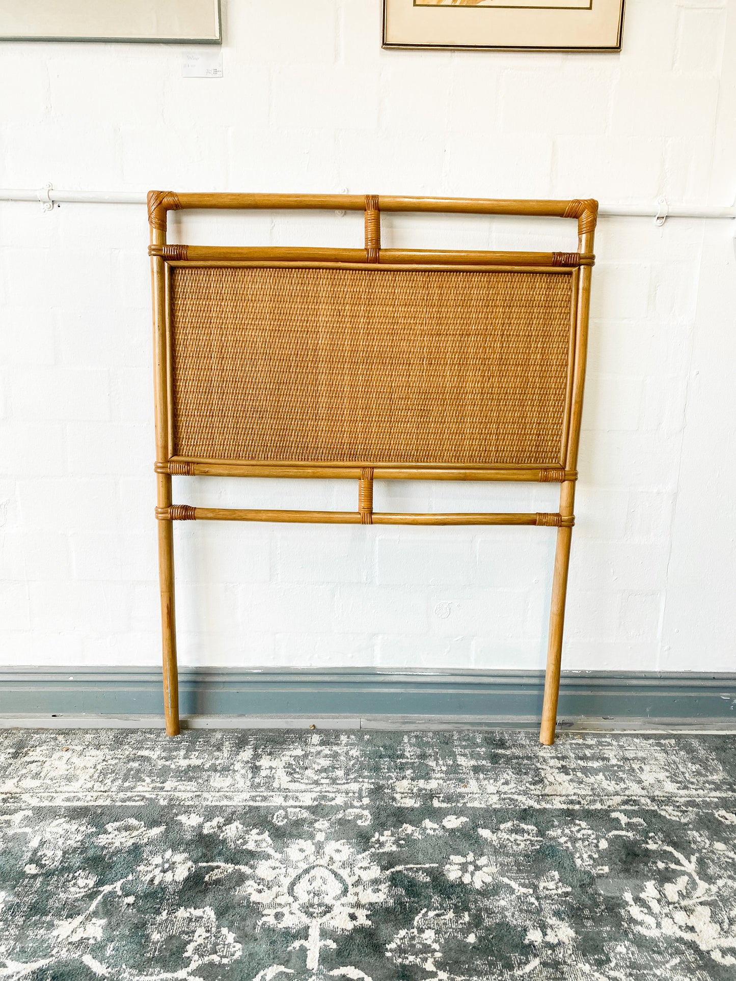 Single Cane Headboard