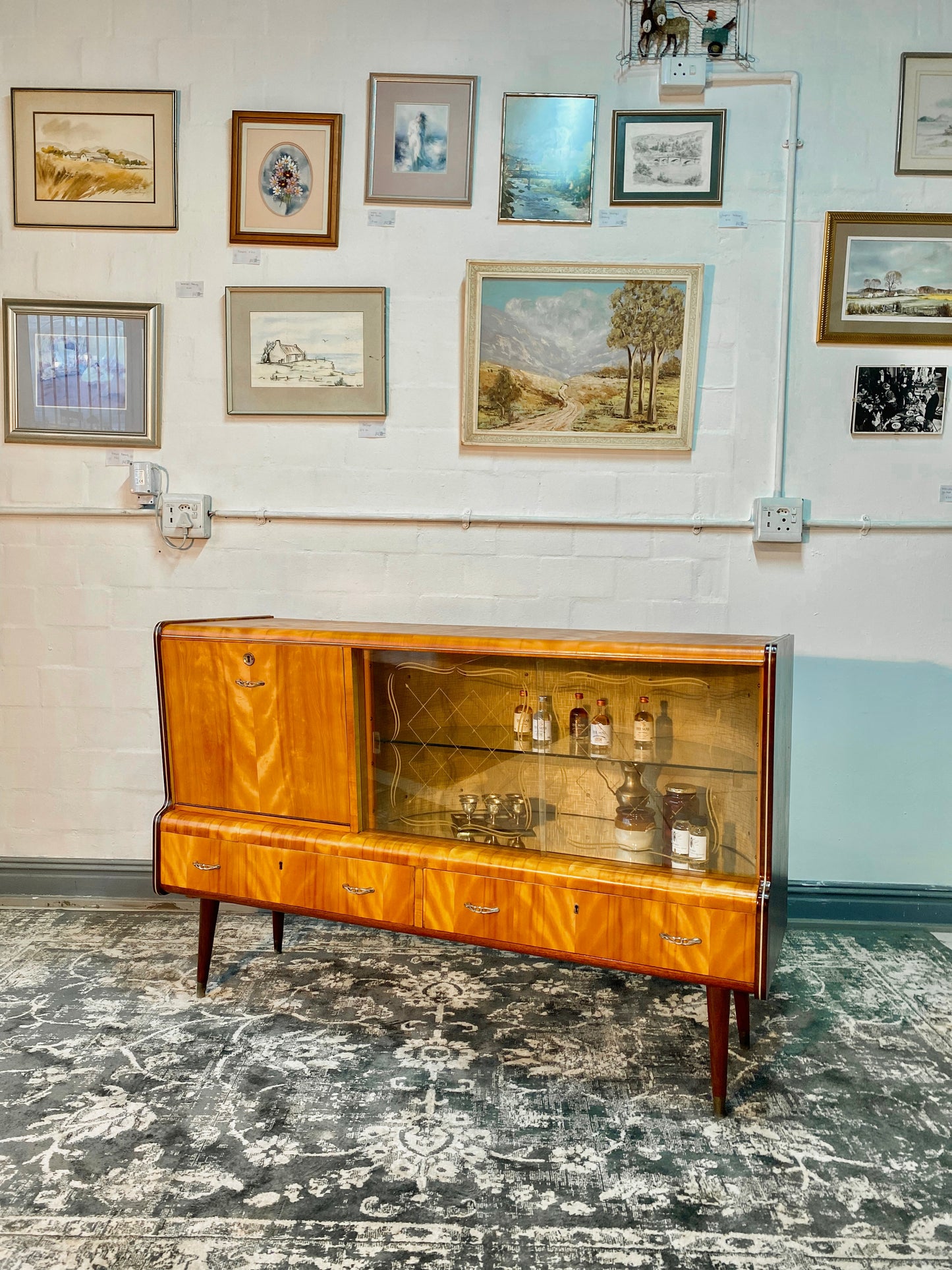 Mid-Century Drinks Cabinet and Display