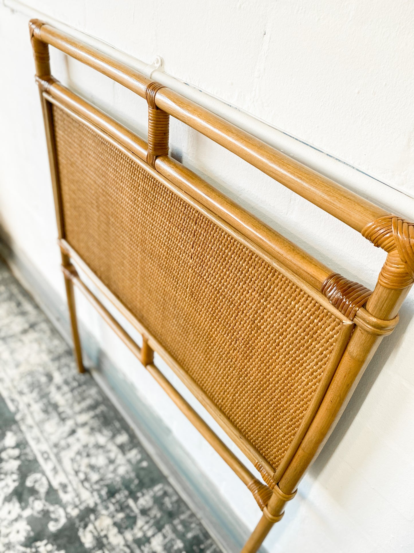 Single Cane Headboard