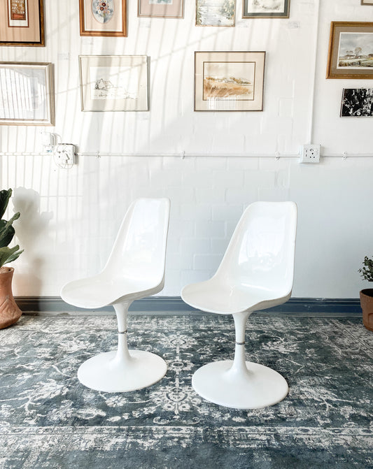 Tulip Dining Chairs - Pair
