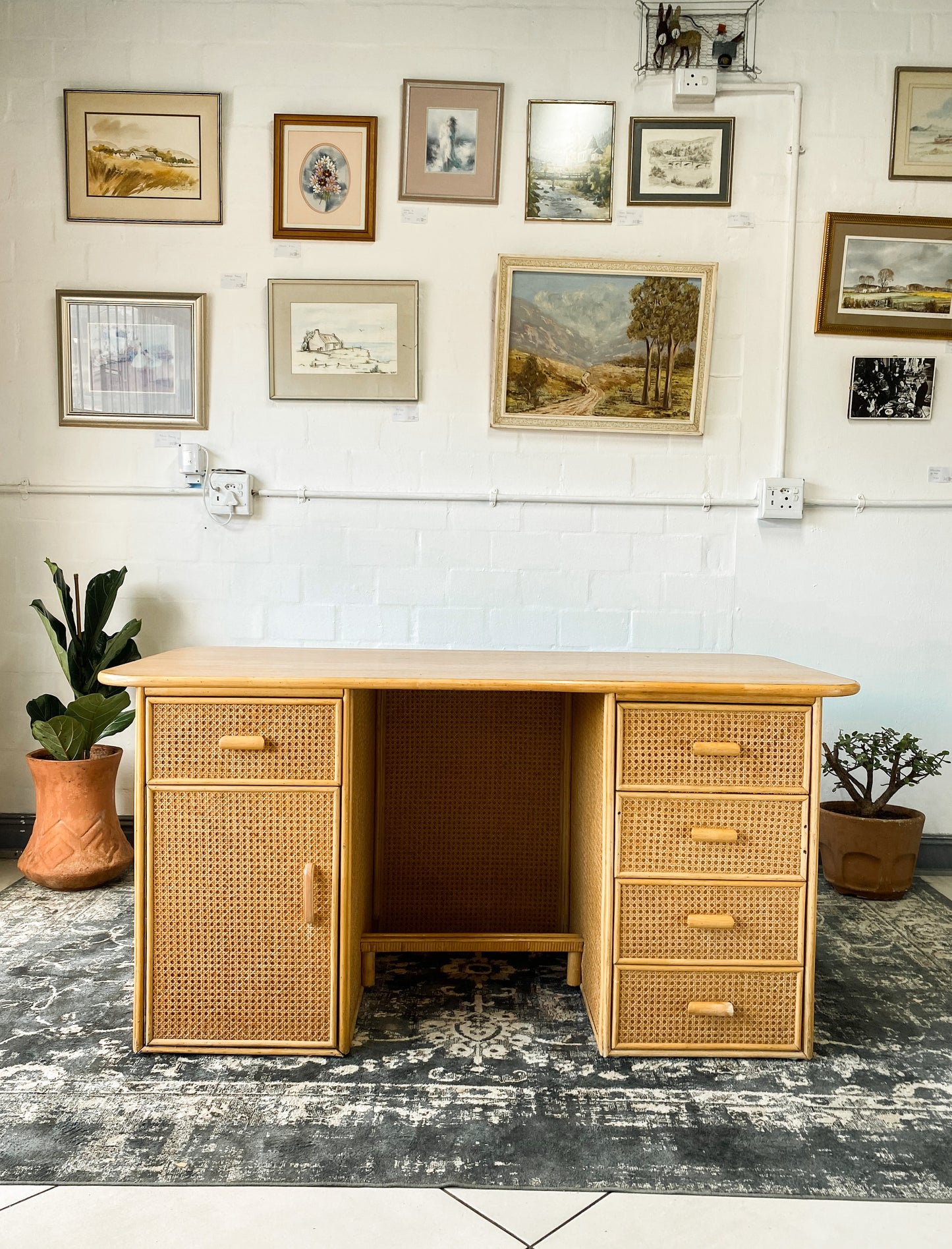 Cane Desk