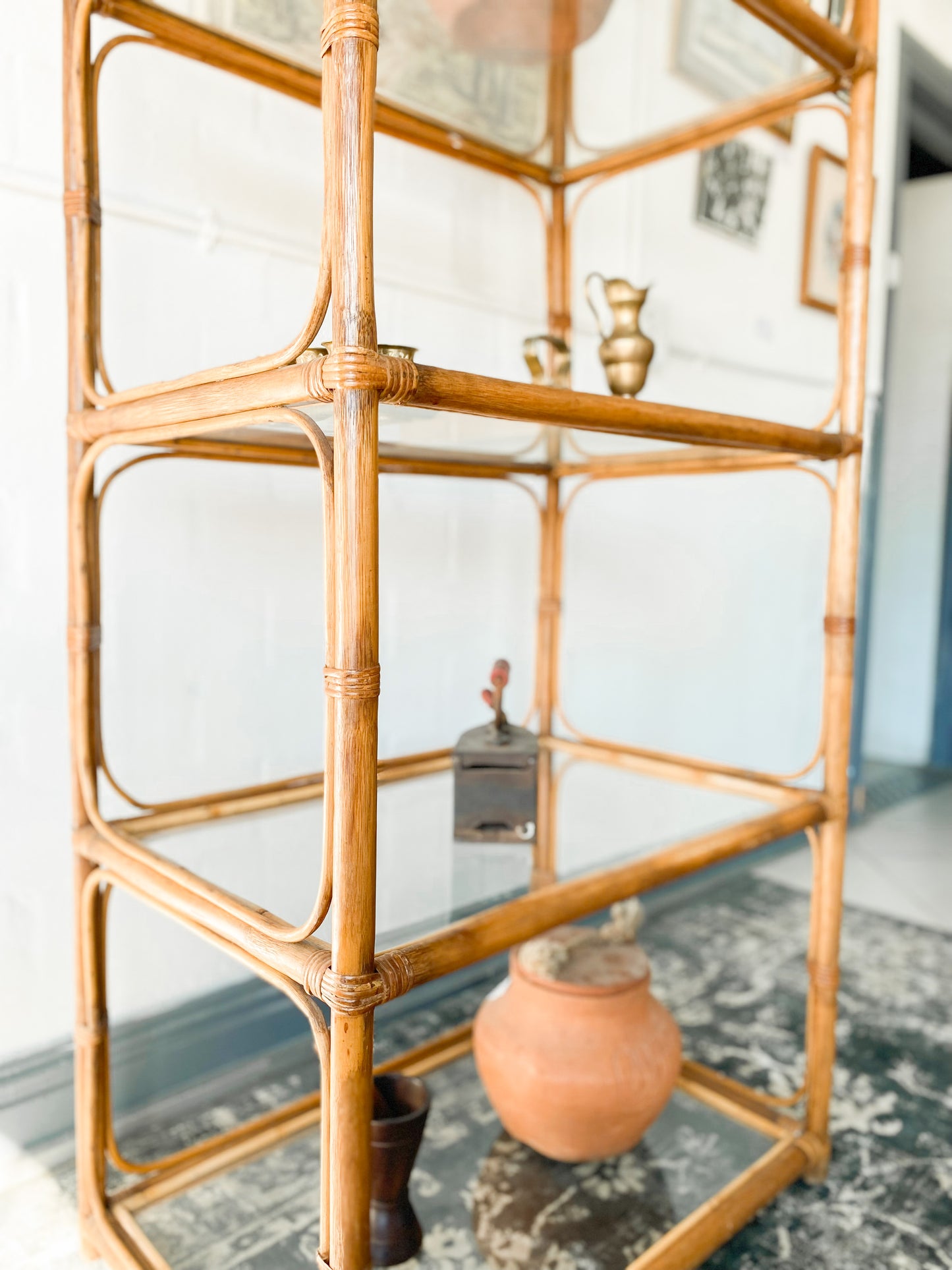 Cane Display Shelf