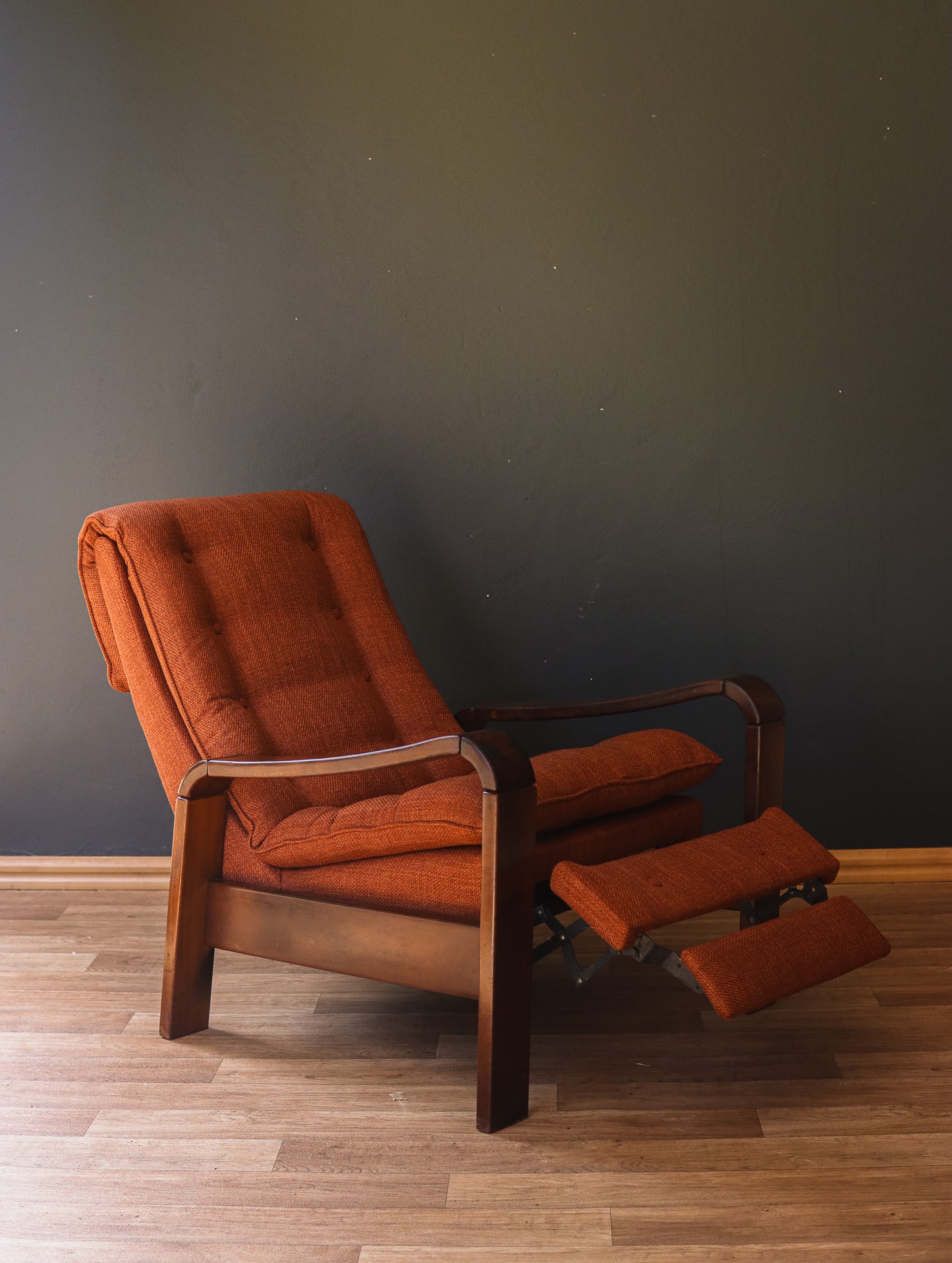 Retro 1970's Imbuia Recliner
