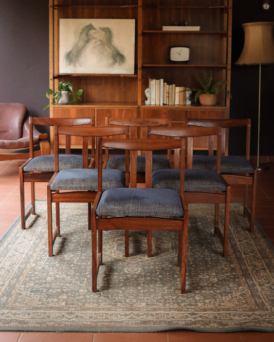 Mid-Century Kiaat Dining Chairs