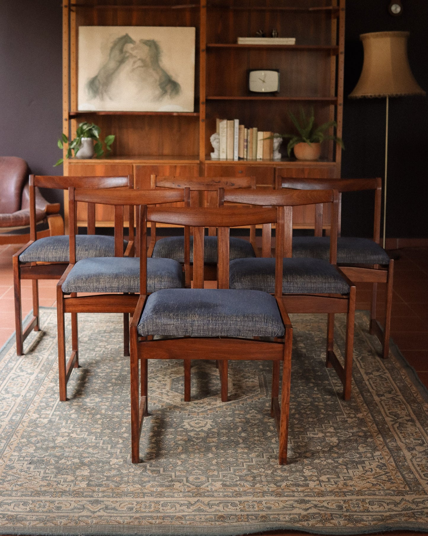 Mid-Century Kiaat Dining Chairs