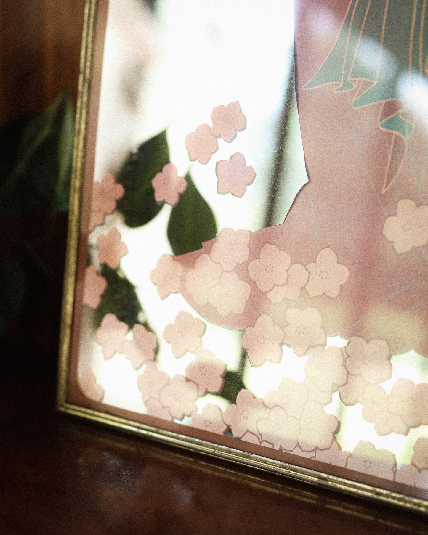 Vintage 1978 Lillian Shao ‘Power Song’ Mirror