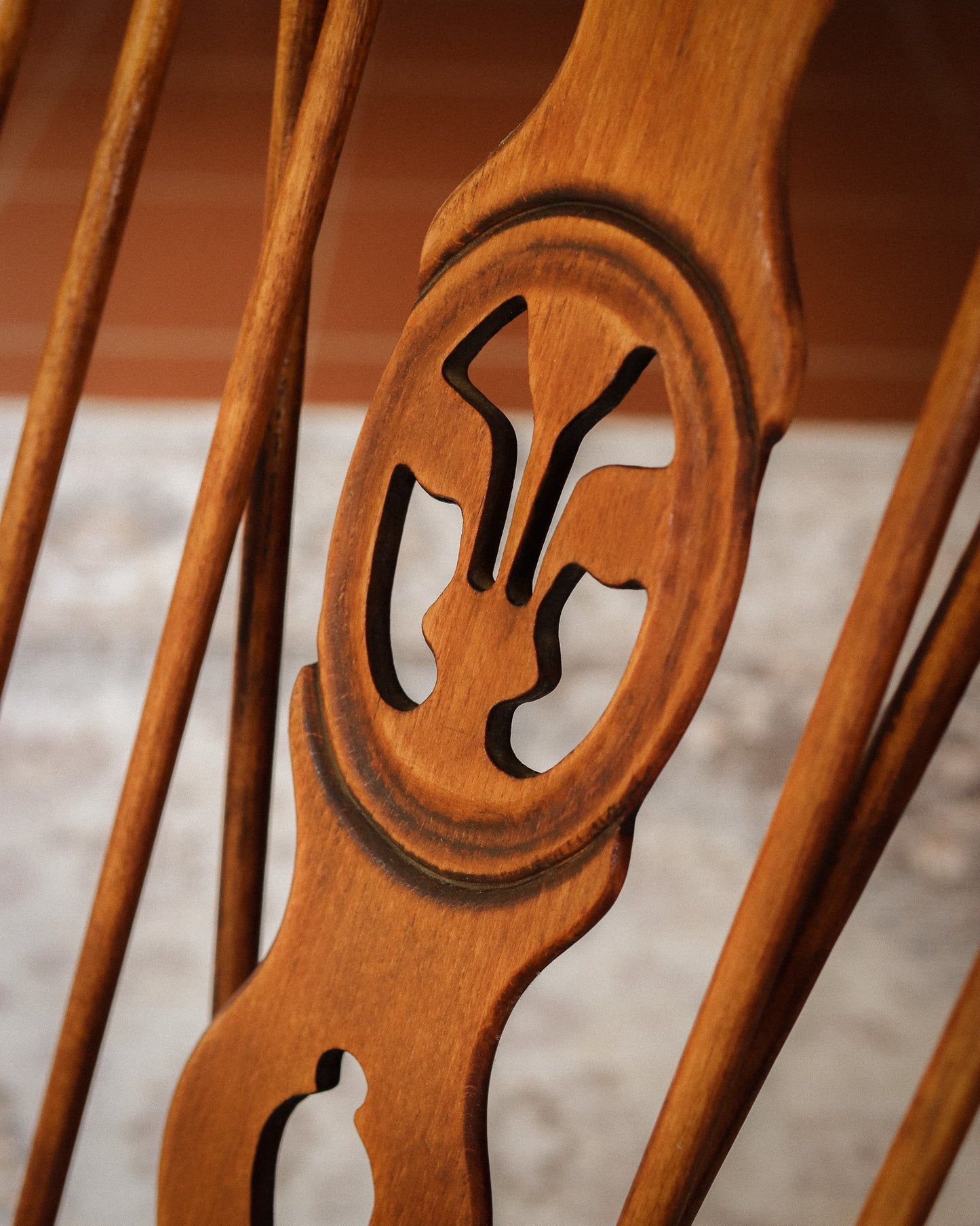 Vintage Lubis Rocking Chair