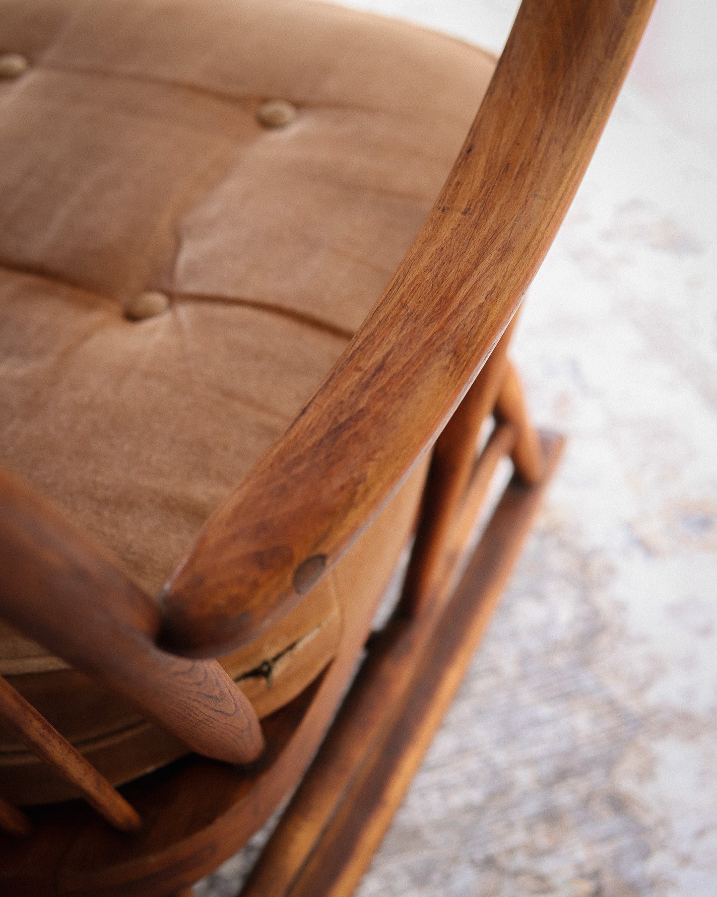 Vintage Lubis Rocking Chair